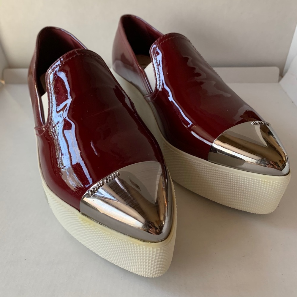 Miu Miu Platform Sneakers